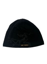 Arc'teryx Bird Head Toque Beanie Hat Winter Cap Black One Size Skully