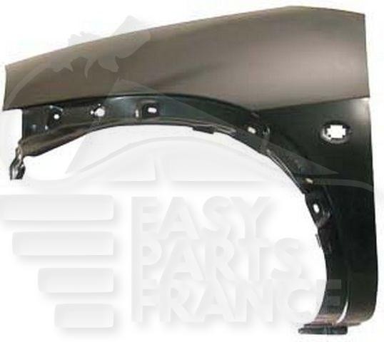 Aile avant gauche avec emplacement feu Ford Ka pour rénovation auto