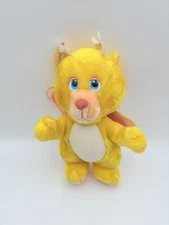 Vintage Disney Wuzzles Plush Butterbear Hasbro Softies Yellow Flowers 13"