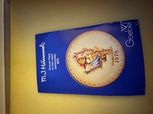 Vintage 1979 Goebel MJ Hummel Annual Collector Plate Hum272 Original Box - Picture 18 of 18