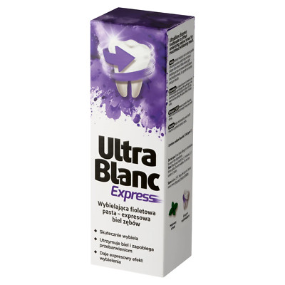 UltraBlanc Express, Whitening Zahnpasta, Lila, 75 ml