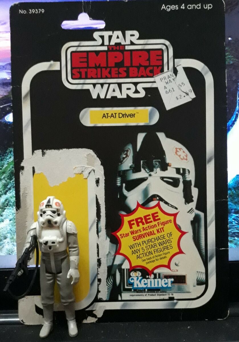 VINTAGE STAR WARS 1980 AT-AT DRIVER 100% COMPLETE LOOSE VINTAGE STAR WARS 1980 AT-AT DRIVER 100% COMPLETE LOOSE