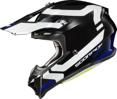 Scorpion Adult's Exo-VX-16 Dirt Bike Helmet Format Blue - 2XL 75-21482X