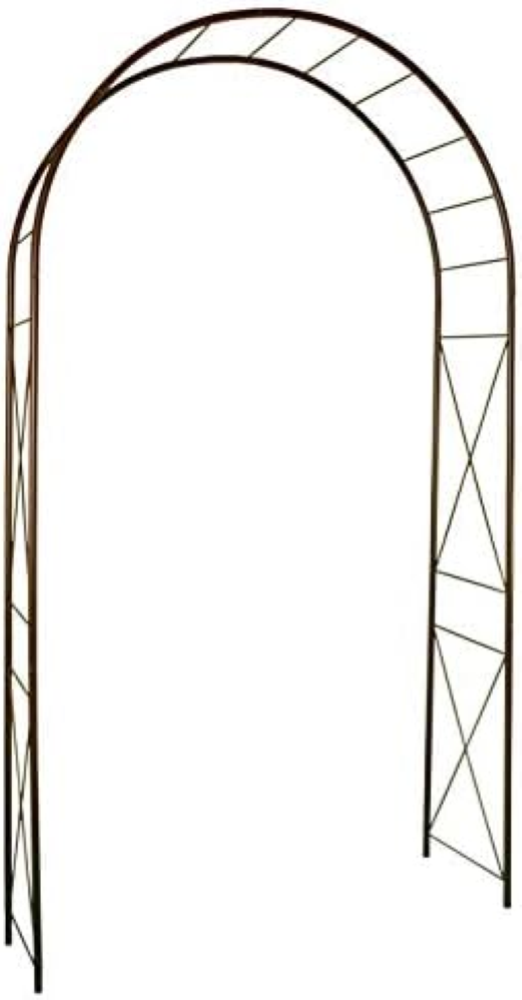 Louis Moulin 3186 Arca Giardino con decoro Rombo Metallo Ferro Vecchiato, 130 x