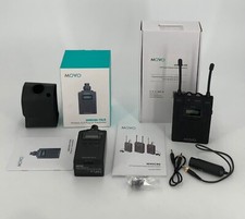 Movo WMIC80 UHF Wireless Microphone System - Plug-in XLR Transmitter  Receiver