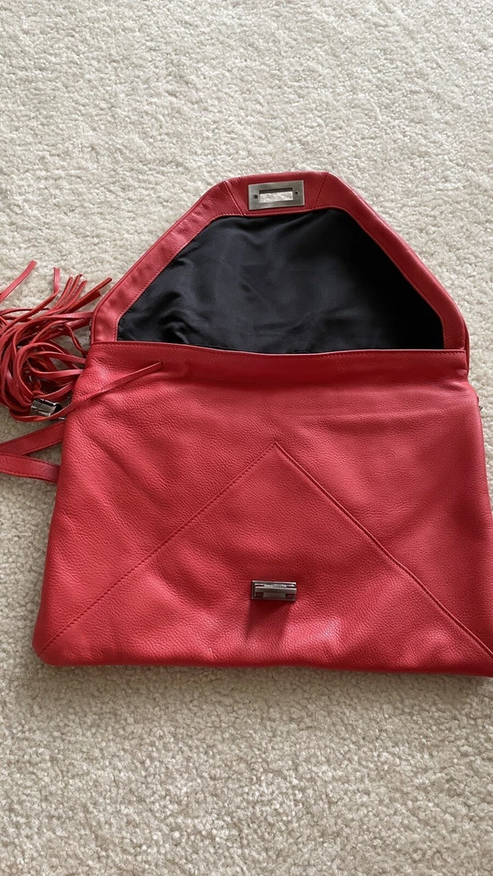 TYLIE MALIBU FOLD OVER PONY HAIR LEATHER SHOULDER CROSSBODY-BAG - Image 3 of 4