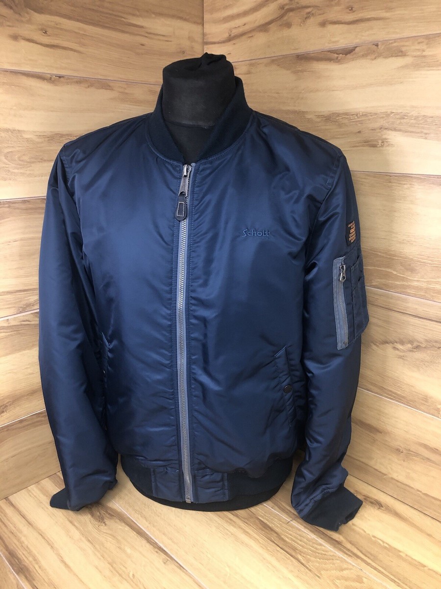 Schott Army Type-U Jacket Flyers Man Intermediate Size Large Blue