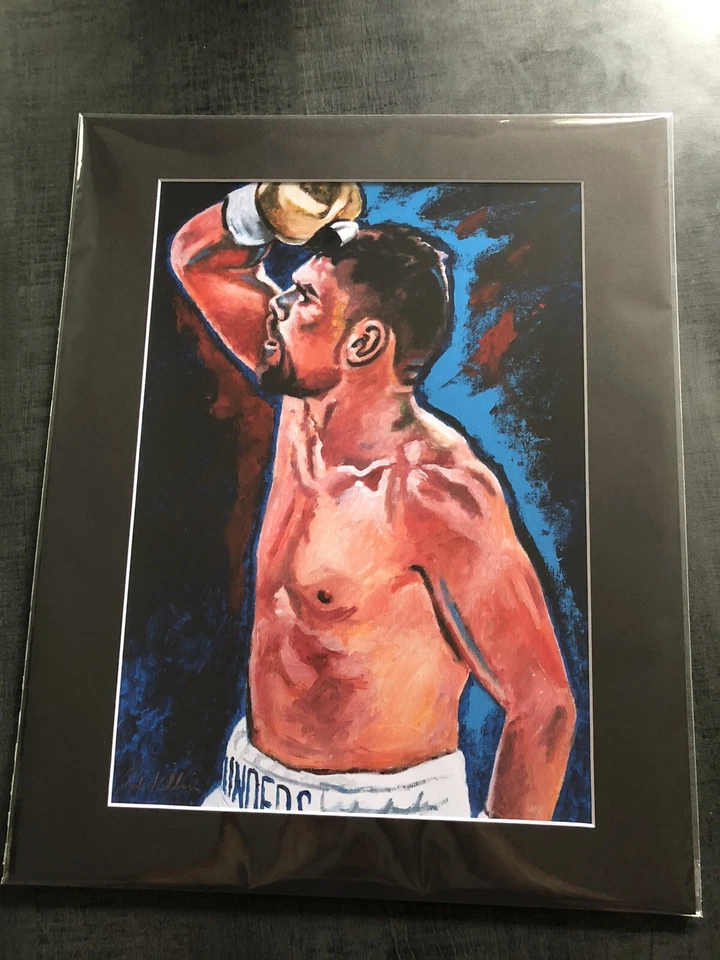 “Masterclass” Billy Joe Saunders By Killian Art - Image 2 of 4