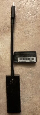 HP USB-C To DisplayPort Adapter Cable New 831119-001, 831753-001