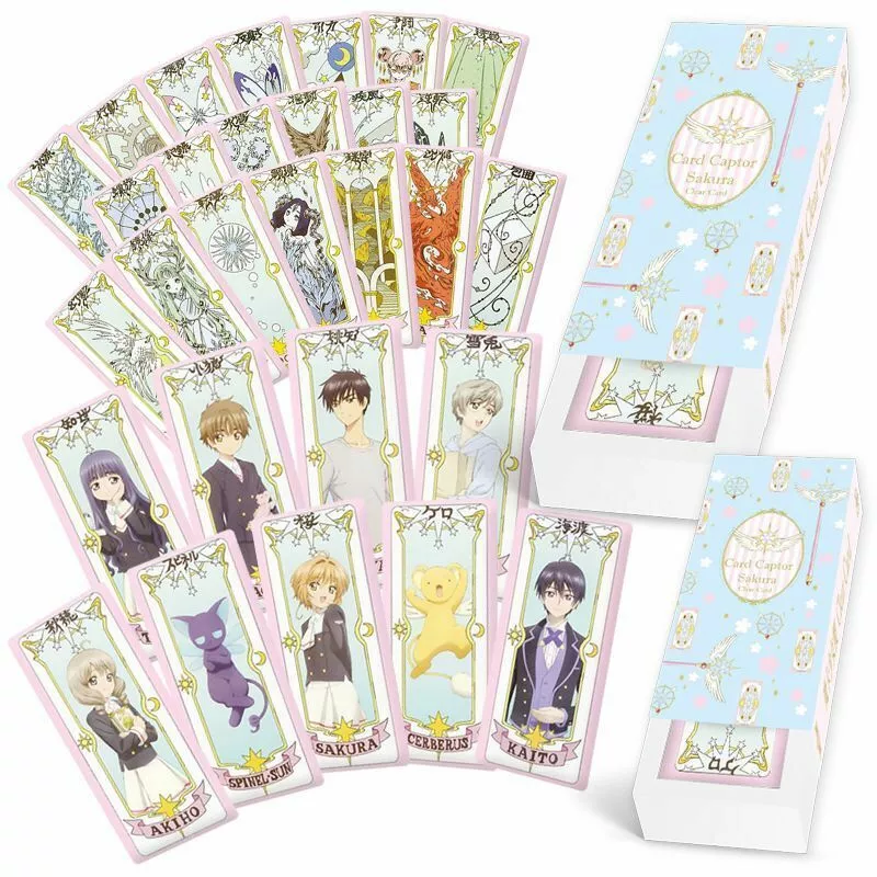 CARD CAPTOR SAKURA Clear Cards Clow Transparent Cards Boxed