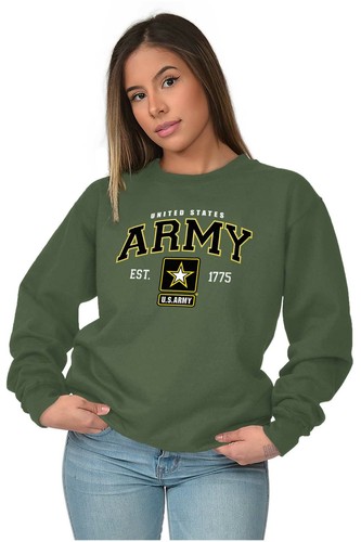 Official United States Army Military Logo Womens or Mens Crewneck Sweatshirt - Picture 3 of 8