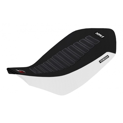 FMX BLACK & WHITE Seat Cover HF for Yamaha Raptor 700 700R FREE