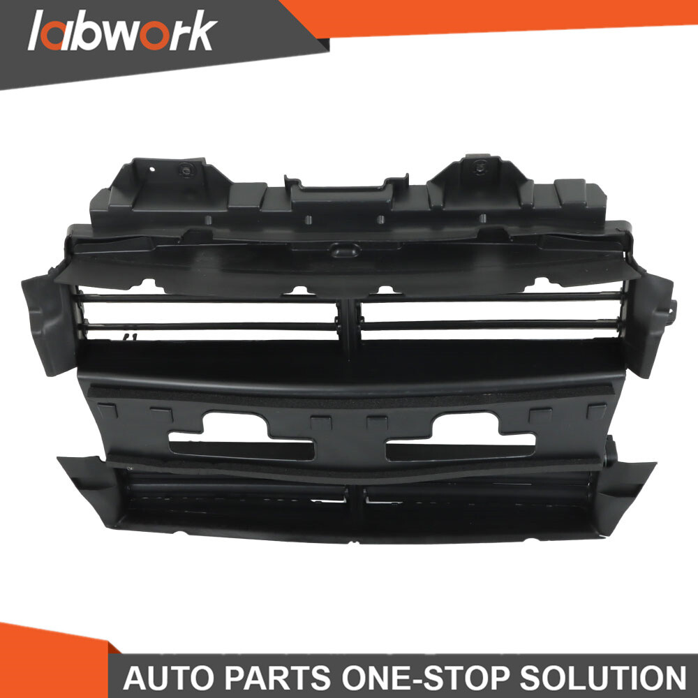 Labwork Front Radiator Grille Air Shutter W/ Motor 13-19 For Ford