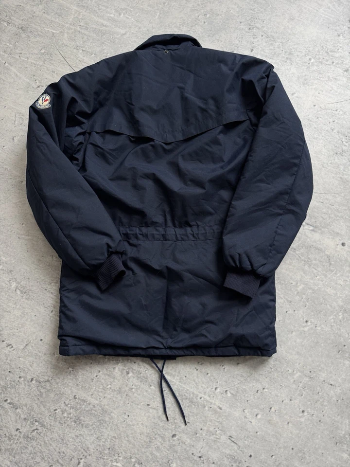 Chaqueta de plumón Moncler vintage años 80 azul talla: L rara Foto 3 de 4