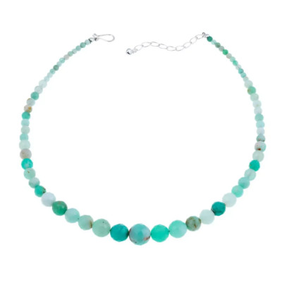 Jay King Chrysoprase Graduated Bead Necklace. 20''