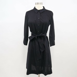 black belted shirt dress
