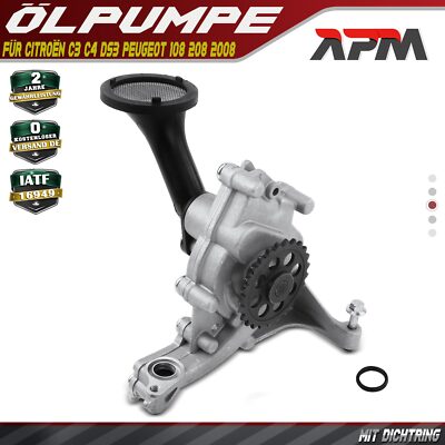 Ölpumpe Öl Pumpe für Citroën C3 C4 DS3 C-Elysee Peugeot 108 208 2008 Opel  1.2L