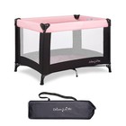 Dream On Me Nest Portable Play Yard With Carry Bag And Shoulder Strap, Pink