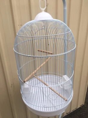 round budgie cage