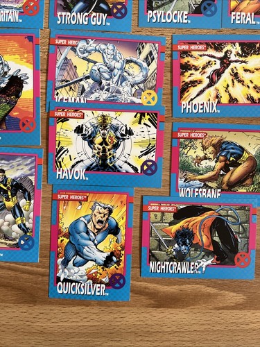 1992 Impel The Uncanny X-Men #11 Professor X, Cyclops #17 Marvel lote de 20 cartas - Imagen 5 de 6