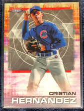 Cristian Hernandez    2021 Bowman's Best Refractor no. 3    Chicago Cubs