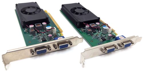 Lot of 2 Jaton GeForce 8400 GS 512MB 64-bit DDR2 Graphics Card (Video-PX628-DT)