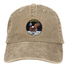 NASA Apollo 11 Unisex Hats Adjustable Dad Hat Denim Baseball Cap