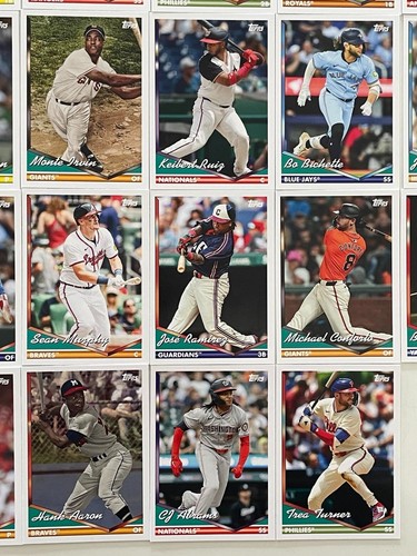 2024 Topps Archives HUGE LOT 117 CARDS Stars HOF Ohtani Judge NO DUPES #152-299 - Picture 15 of 17