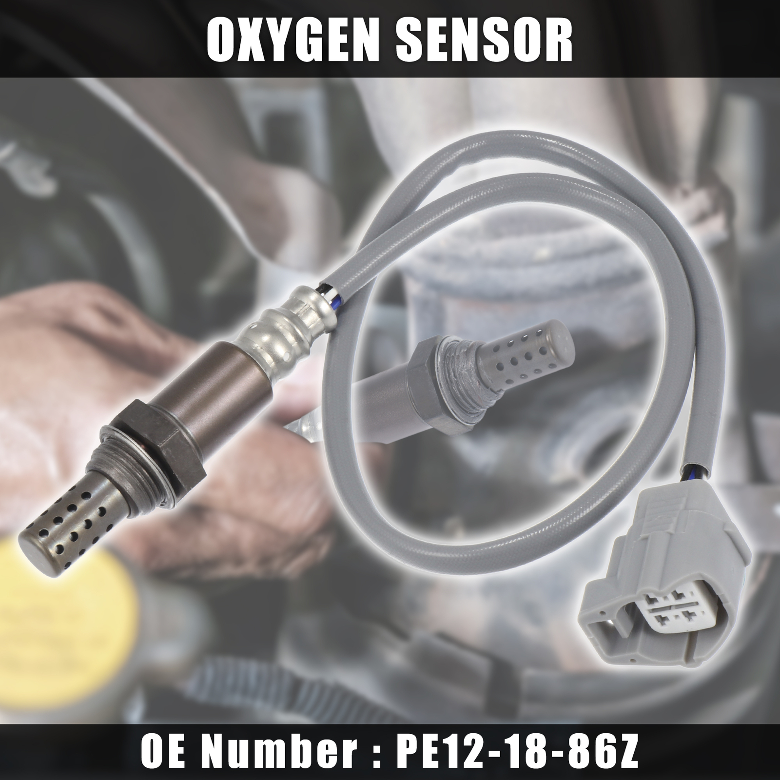 PE12-18-86Z Air Fuel Ratio O2 Oxygen Sensor Rear for Mazda 3 6 14-18 2 ...