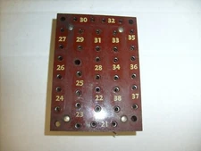 Vintage Crystal Radio  socket block