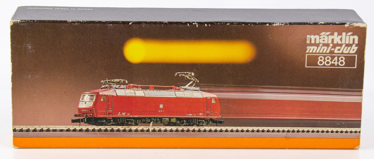Vintage Marklin Mini-Club 8848 German Z Scale Electric Locomotive