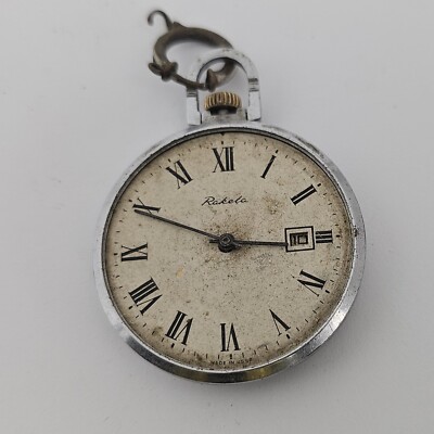 Vintage Pocket Watch USSR RAKETA Soviet Watch Parts