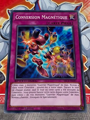 Carte Yu Gi Oh CONVERSION MAGNETIQUE SBCB-FR041 x 2 SPEED DUEL | eBay