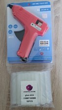 Image of 40W Hot Melt Glue Gun, for Crafts/Adhesive/DIY/Arts/Repair Jobs + 50 glue sticks