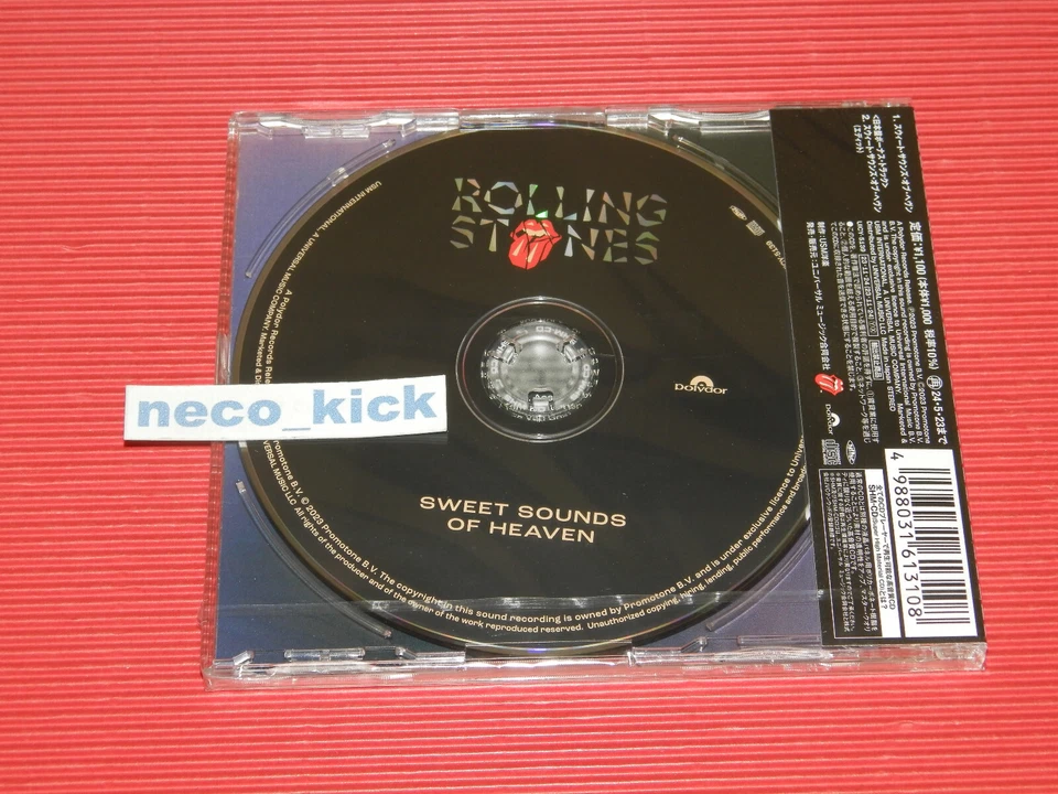 11B THE ROLLING STONES SWEET SOUNDS OF HEAVEN W/ BONUS TRACK JAPAN SHM CD SINGLE - Image 2 of 3
