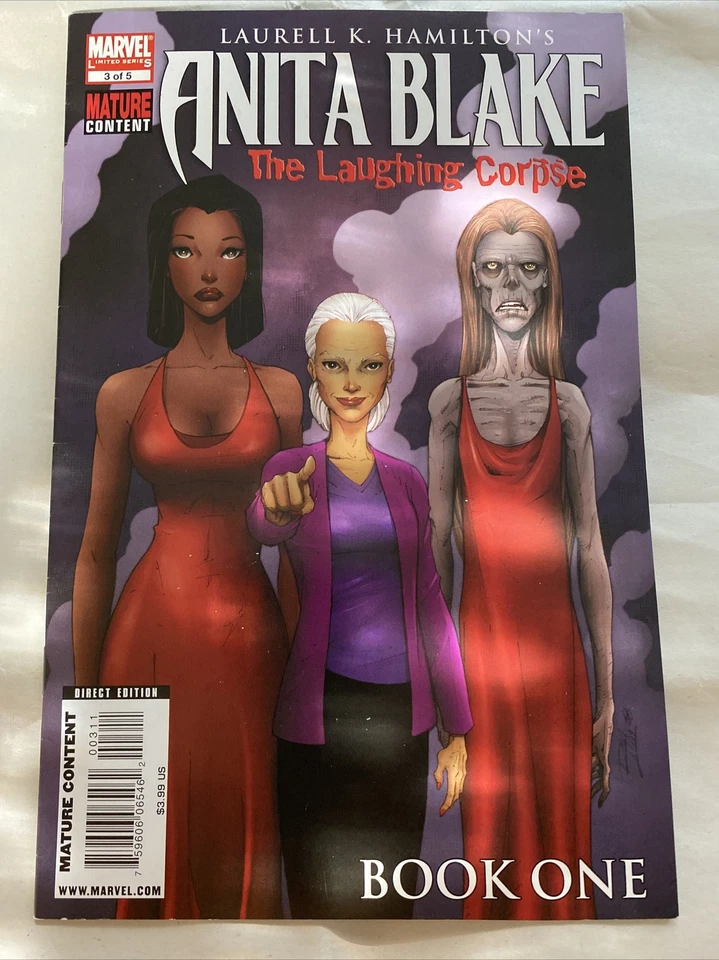 Anita Blake ~ Cazadora de vampiros ~ El cadáver que ríe ~ Lote de 2 ~ #3 y 4 ~ ¡Como nueva! Foto 3 de 4