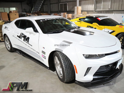 2016+ Chevrolet Camaro I4 V6 JPM R1 Carbon Fiber Front Bumper Lip Spoiler