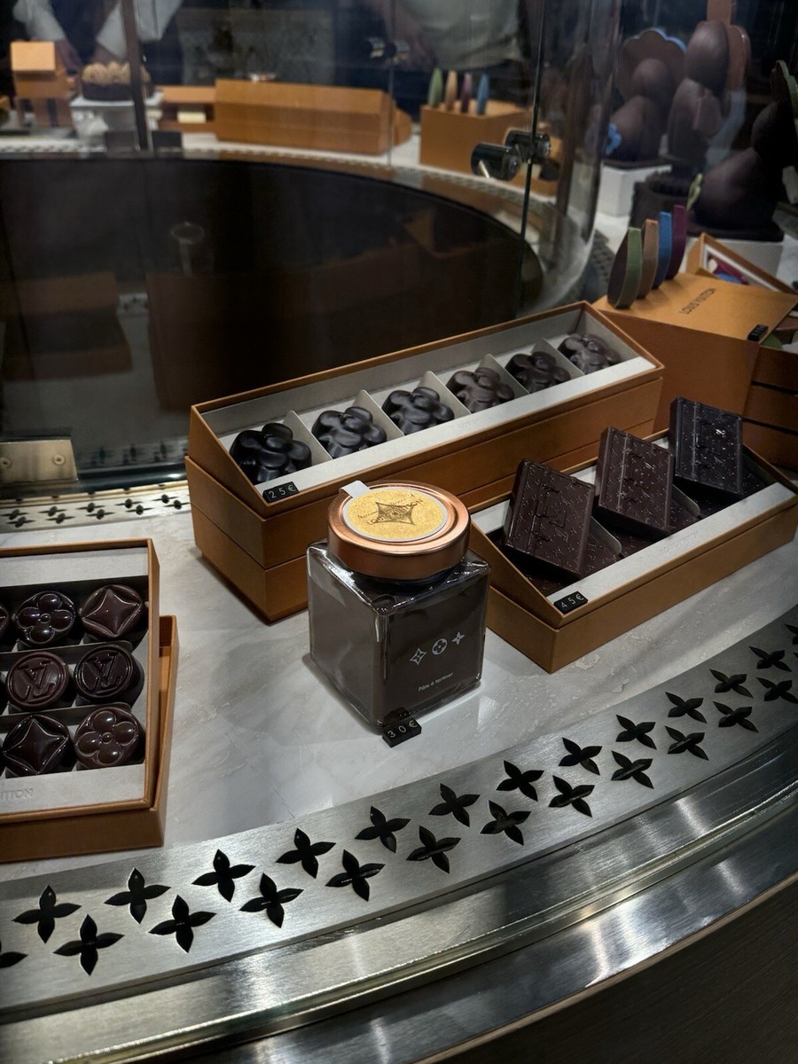 Louis Vuitton's Chocolate, Hazelnut and Vanilla spread jar Louis Vuitton's Chocolate, Hazelnut and Vanilla spread jar
