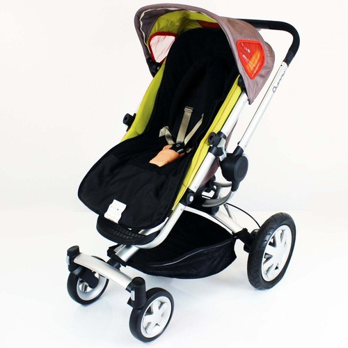 Deluxe 2in1 Universal Black Footmuff & Headhugger To Fit Joie Brisk LX Stroller - Picture 3 of 3