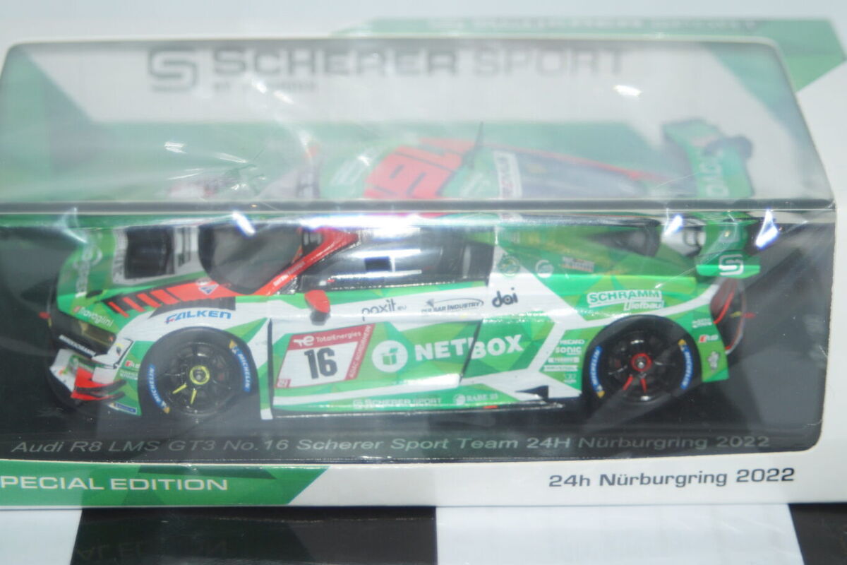 Spark Audi R8 LMS GT3 24HR Nurburgring 2022 #16 1:43 REF 20222416 | eBay Spark Audi R8 LMS GT3 24HR Nurburgring 2022 #16 1:43 REF 20222416 | eBay