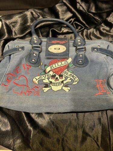 Y2k jean bag with - Gem