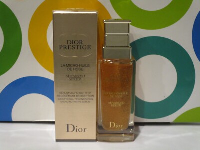 CHRISTIAN DIOR ~ DIOR PRESTIGE LA MICRO HUILE DE ROSE NUTRITIVE SERUM ~ 1.7 OZ