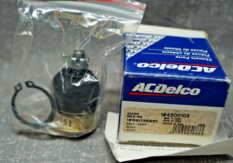 Junta de rótula AC Delco 45D0102 para Honda Accord 1990-2002 1997-2001 Honda CR-V Foto 2 de 3