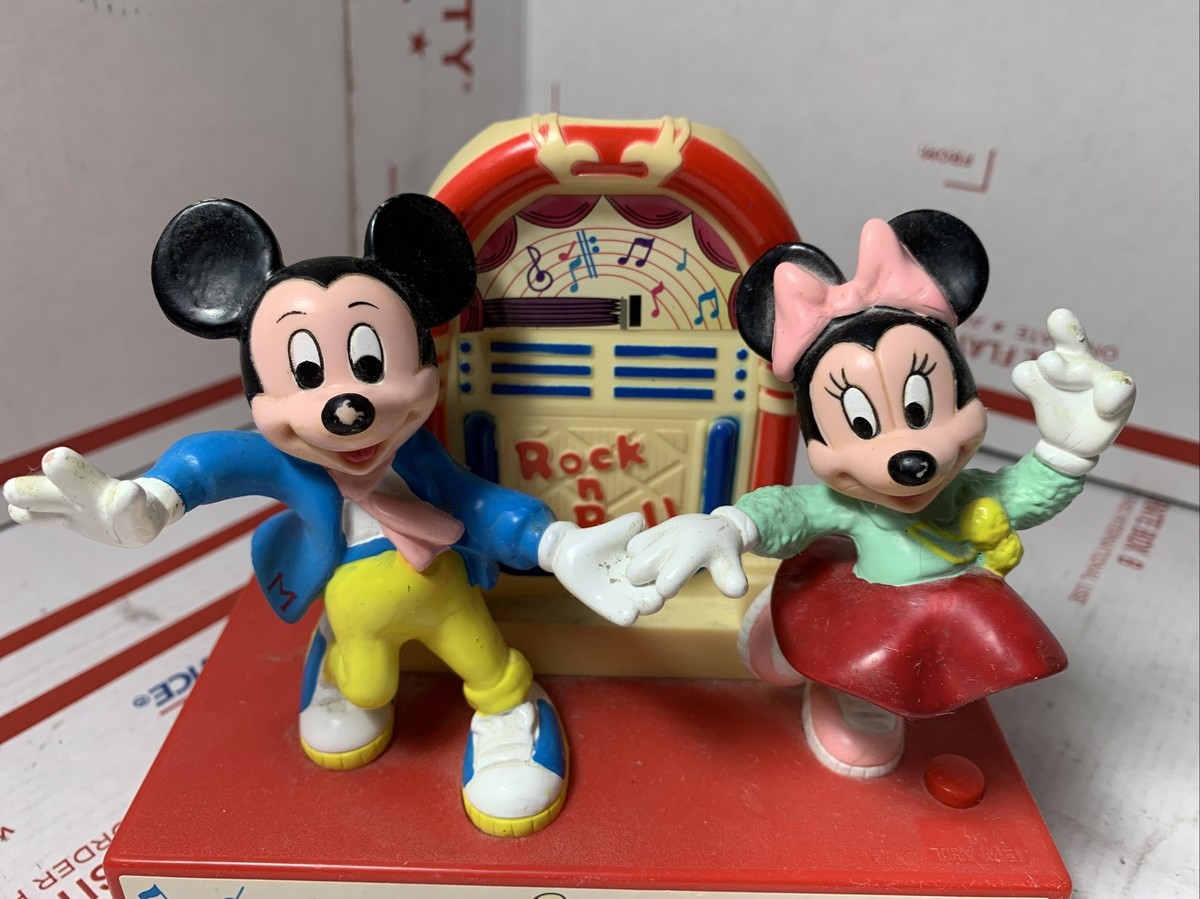 Vintage 1992 Playtime Walt Disney Mickey 'n Minnie Singing