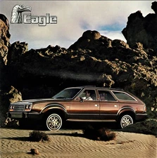 1985 AMC Eagle Sedan Wagon Wagon Sport Wagon Limited Dealer Sales Brochure