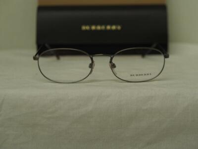 Brand New Authentic Burberry Eyeglass 1273 Gunmetal 1008 Size