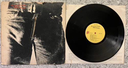The Rolling Stones – Sticky Fingers ; 1971 LP 1ST US PRESS RI