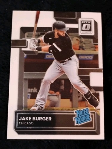 2022 Panini Donruss Optic - Rated Rookie Jake Burger #37 (RC)