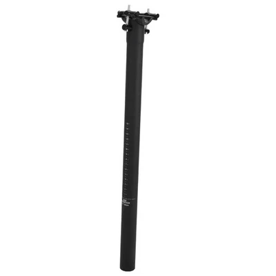 Tige de selle légère Tige de selle en carbone noir mat 31,8x500mm Fibre - Photo 1/4