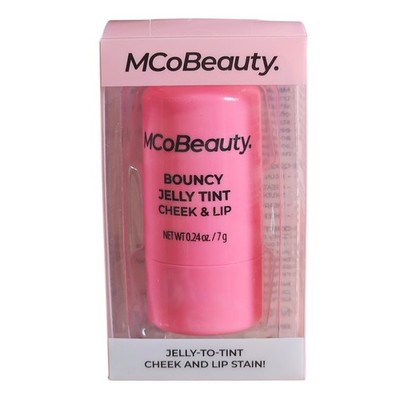 MCo Beauty Bouncy Jelly Tint Cheek & Lip Stain Red Pop 0.24oz